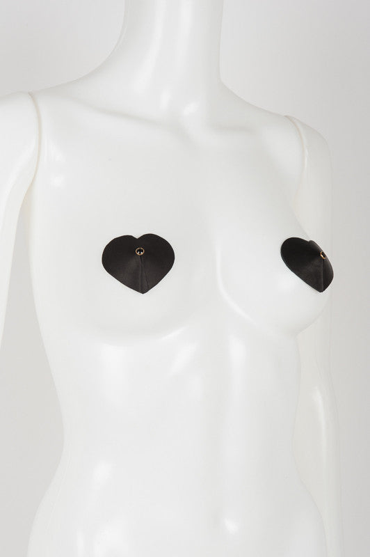 fr-ulein-kink-pasties-onyx-heart-nippelcover-herz-matt-swarovski image 2