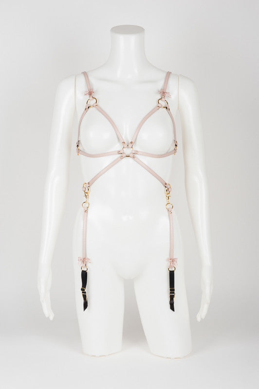 fr-ulein-kink-ch-rie-playsuit-body-rosa-schwarz-straps image 1