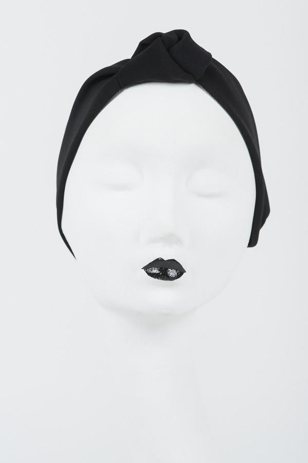 fr-ulein-kink-french-kiss-turban-stirnband-schwarz image 4