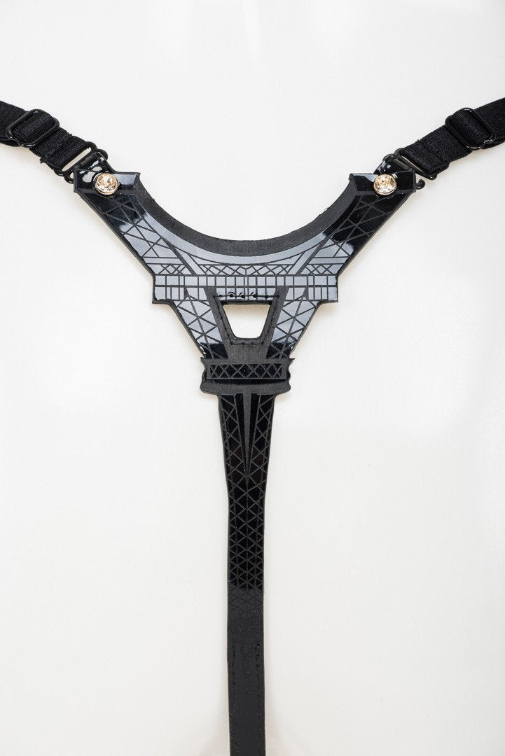 fr-ulein-kink-eiffel-string-lackleder-schwarz-rot-s-m image 3