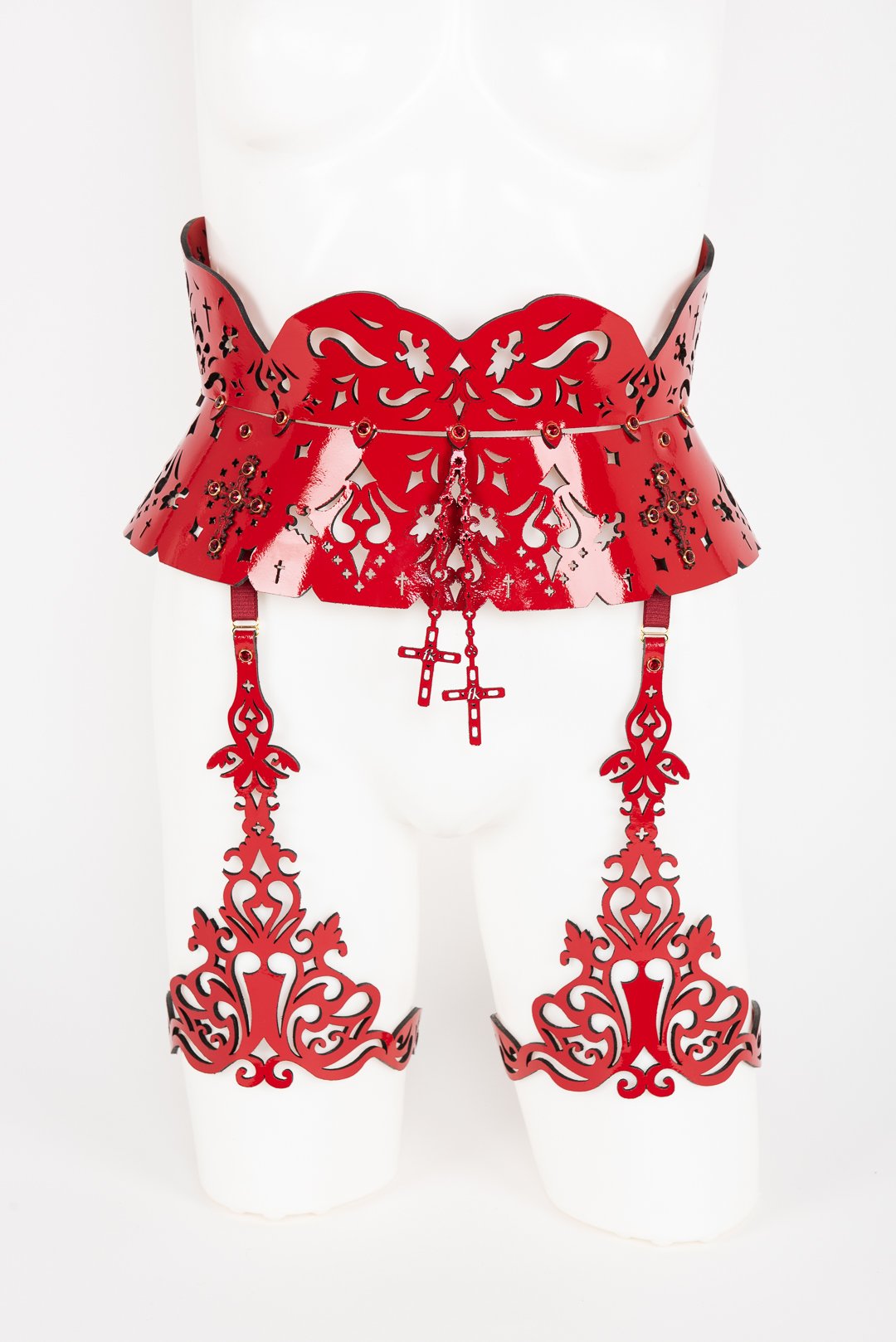 fr-ulein-kink-rosso-strapsg-rtel-rot-s-m-lack image 1