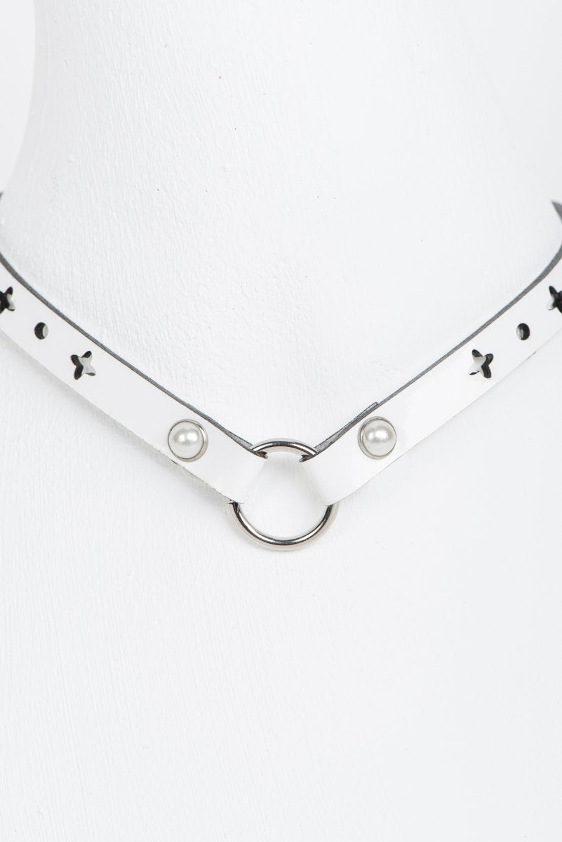 fr-ulein-kink-bianco-t-strap-wei-lack-mit-leine image 6