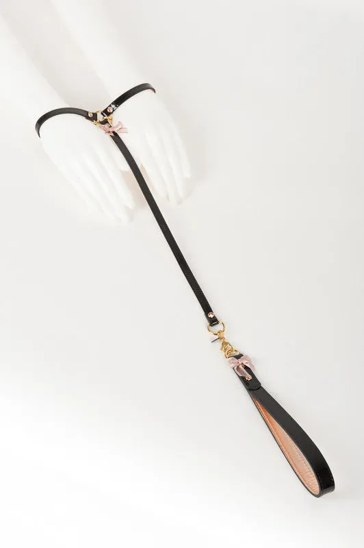 fr-ulein-kink-n-nette-t-strap-fesseln-lackleder-rosegold image 1