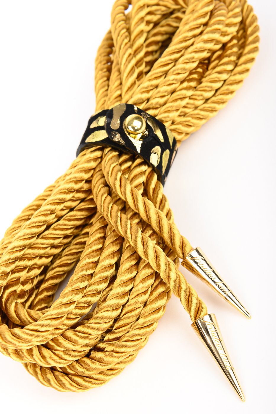 fr-ulein-kink-deluxe-spike-lasso-bondageseil-5-meter-gold image 1
