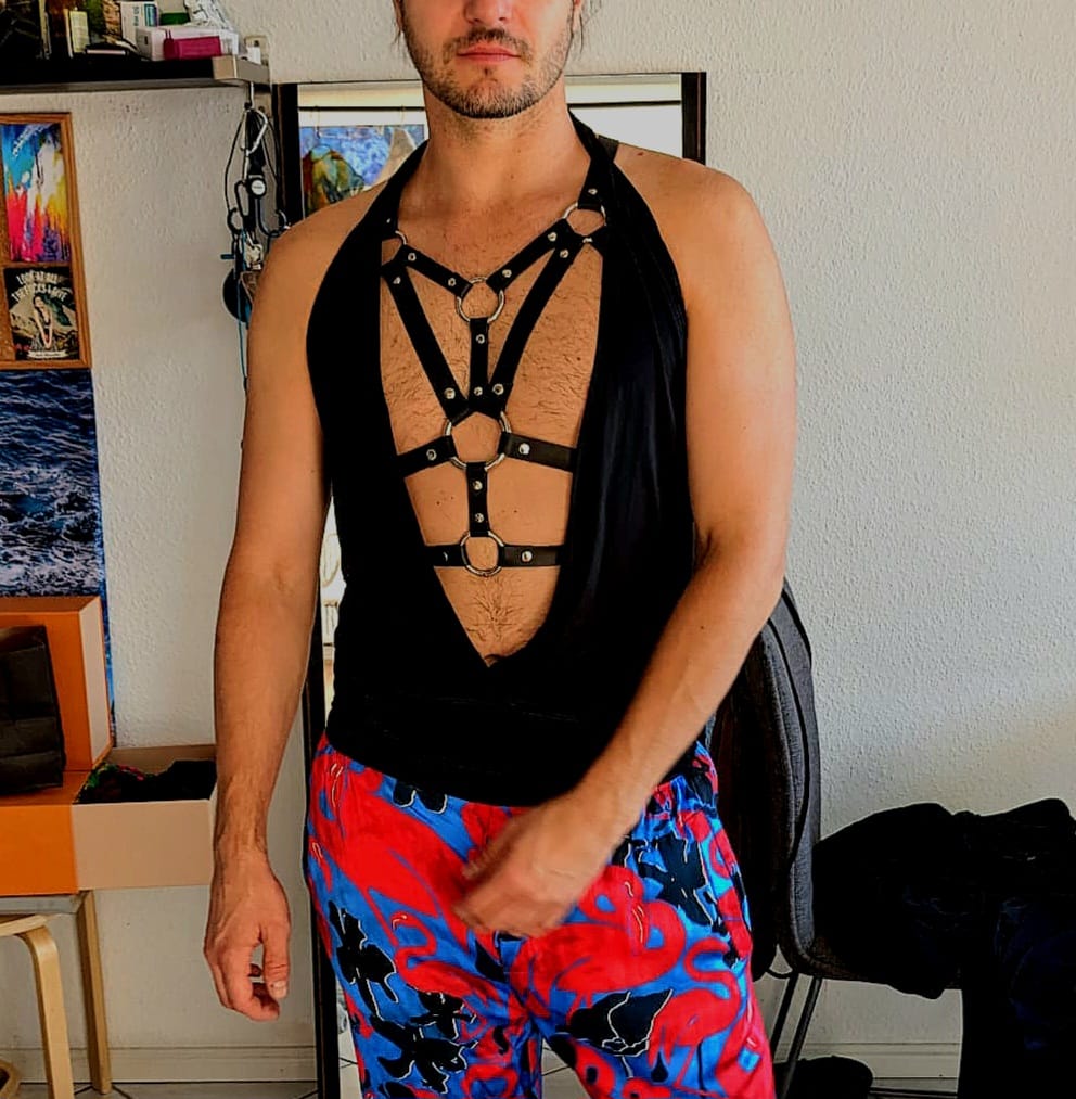 amoreze-alexander-leder-harness-herren-gr-m-vollleder image 2