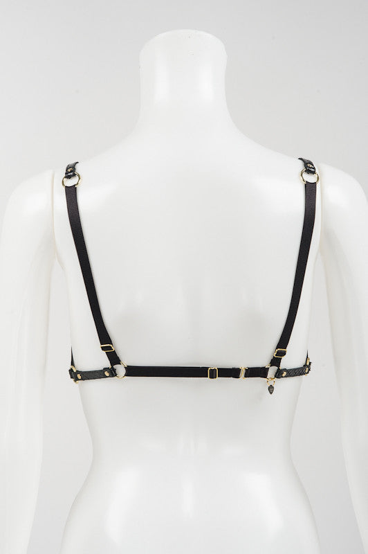 fr-ulein-kink-luxe-harness-schwarz-python-cage-bh image 5