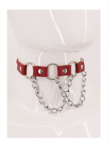 amoreze-victoria-leder-choker-halsband-schwarz-gr-m image 3