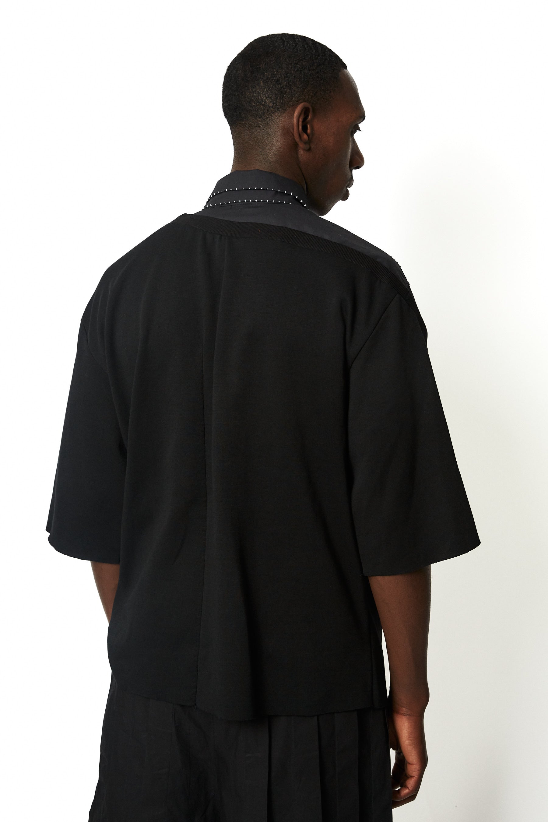 dennis-chuene-double-tee-shirt-wei-baumwolle-kragen-s-xl image 5