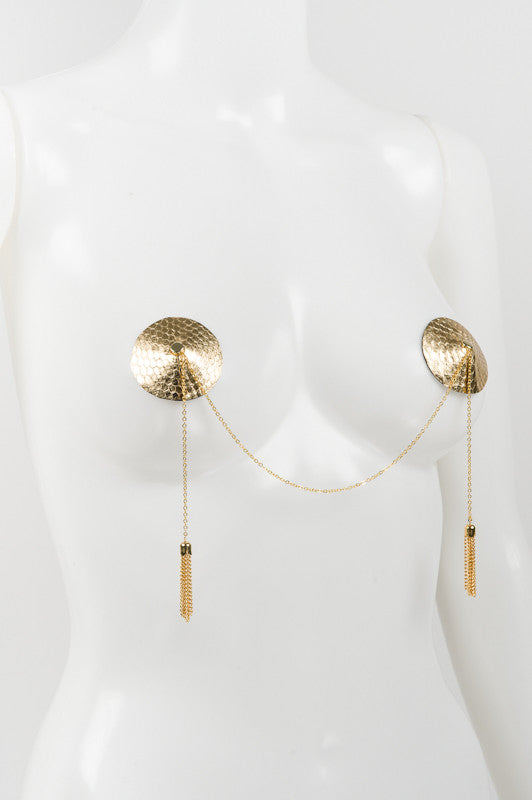 fr-ulein-kink-golden-double-nippelpasties-python-kette image 3