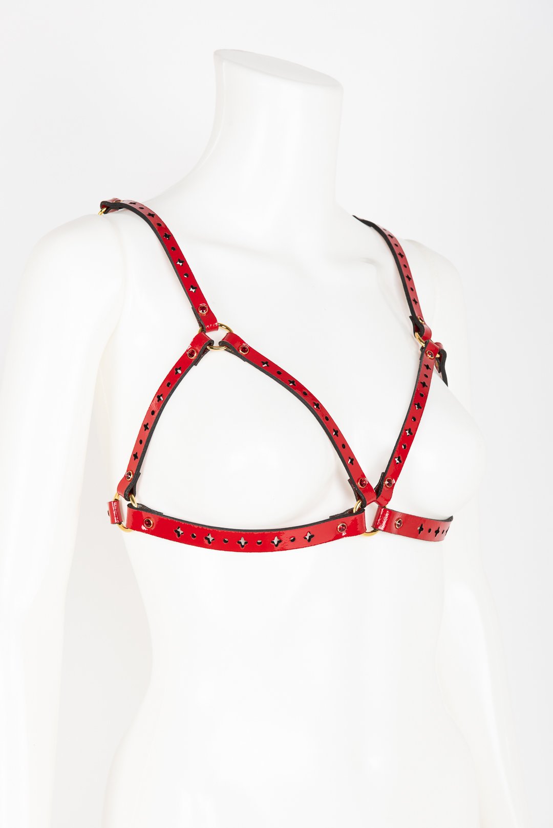 fr-ulein-kink-harnesses-rosso-cage-harness-bh-rot-kristall image 5