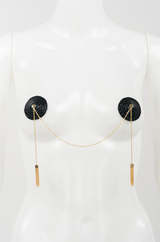 fr-ulein-kink-luxe-double-pasties-nippelcover-gold-python image 1