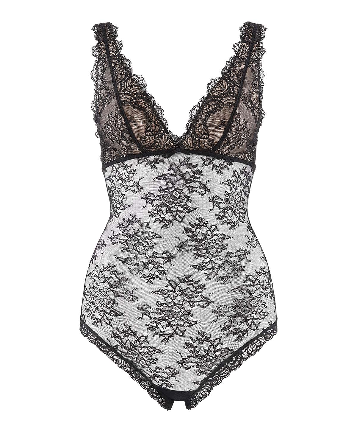 aubade-rencontre-anonyme-body-spitze-damen-schwarz image 2