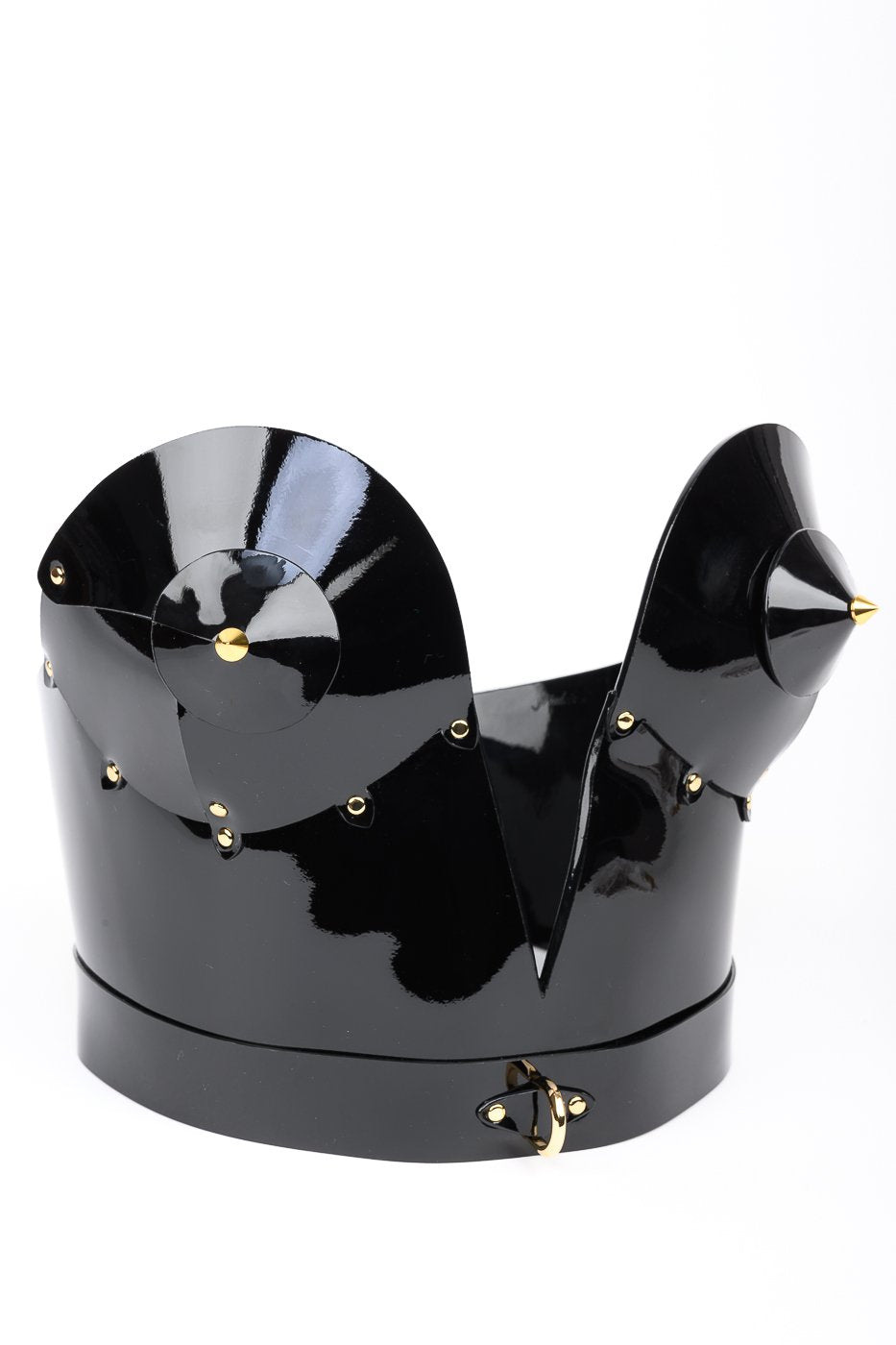 fr-ulein-kink-lingerie-rica-corset-lederkorsett-schwarz-gold image 4