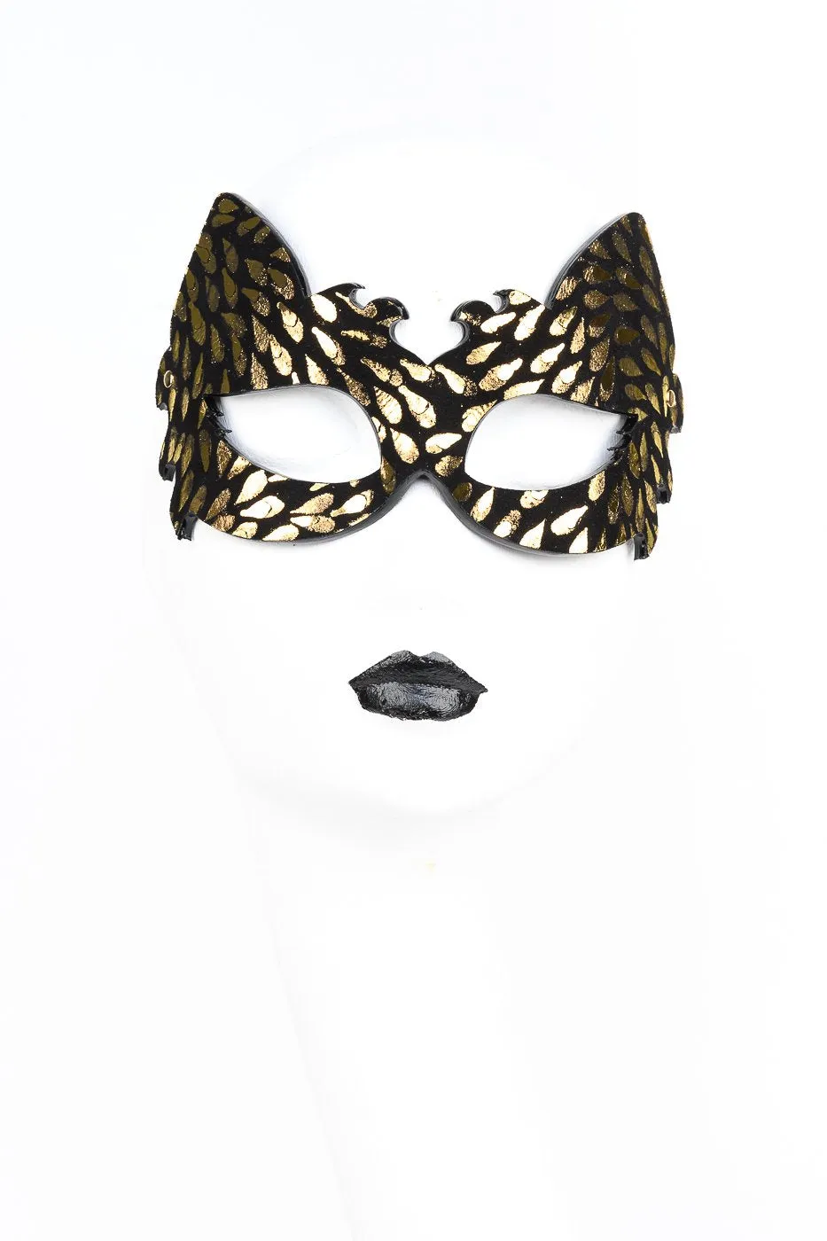 fr-ulein-kink-leone-augenmaske-schwarz-wildleder-gold image 1