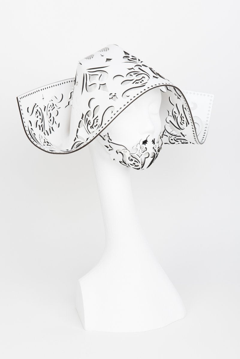 fr-ulein-kink-bianco-cornette-kopfschmuck-leder-wei image 4