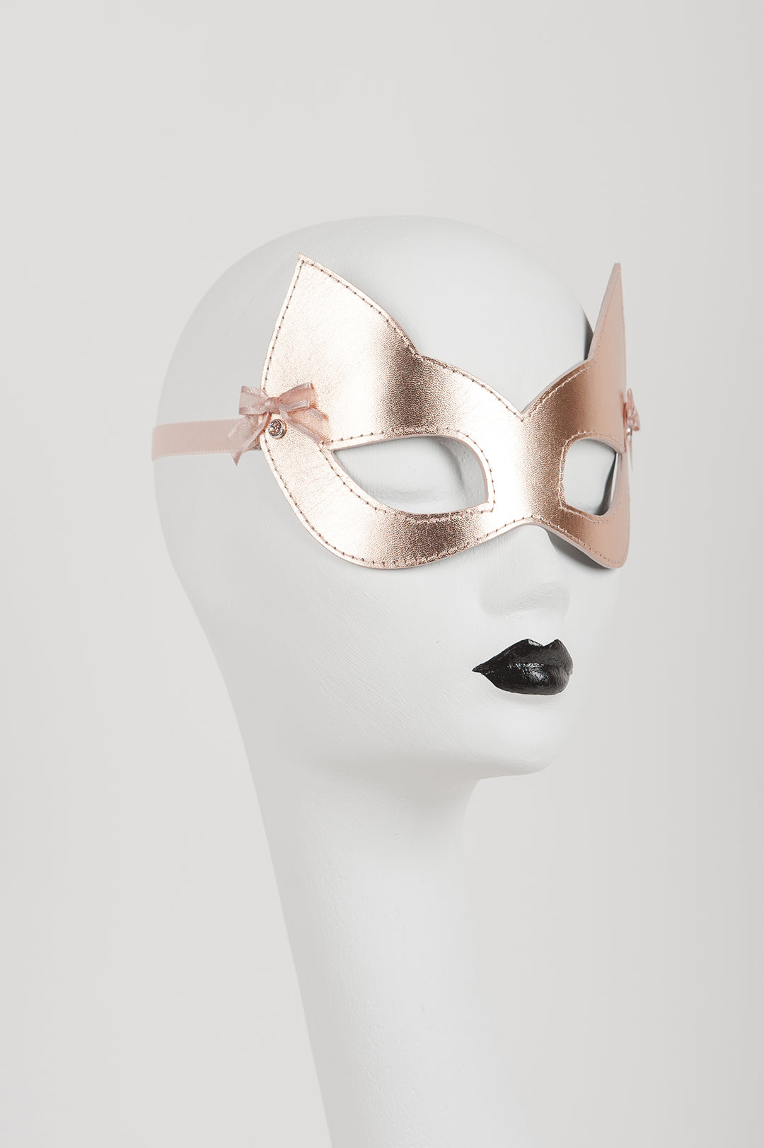 fr-ulein-kink-headwear-lolita-katzenmaske-leder-rosegold image 1