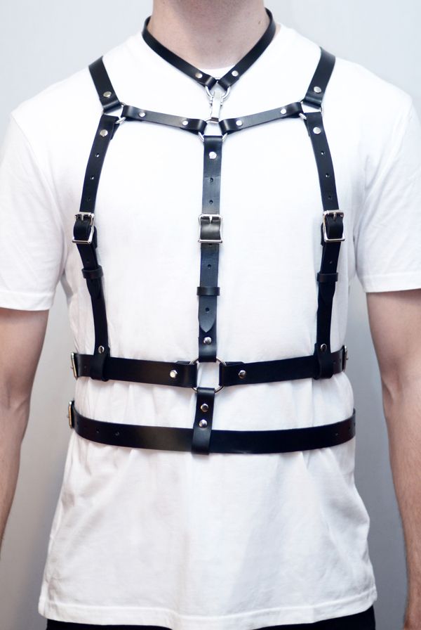 amoreze-the-artist-leder-harness-herren-schwarz-m image 2