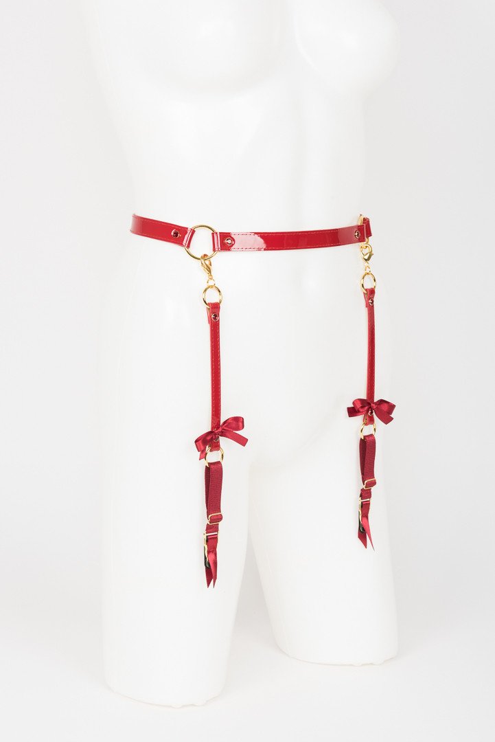 fr-ulein-kink-red-hot-strapsg-rtel-rot-lackleder image 6