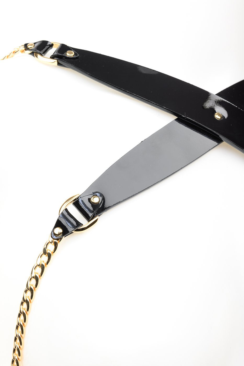 fr-ulein-kink-rica-chain-harness-schwarz-lackleder-kette image 5