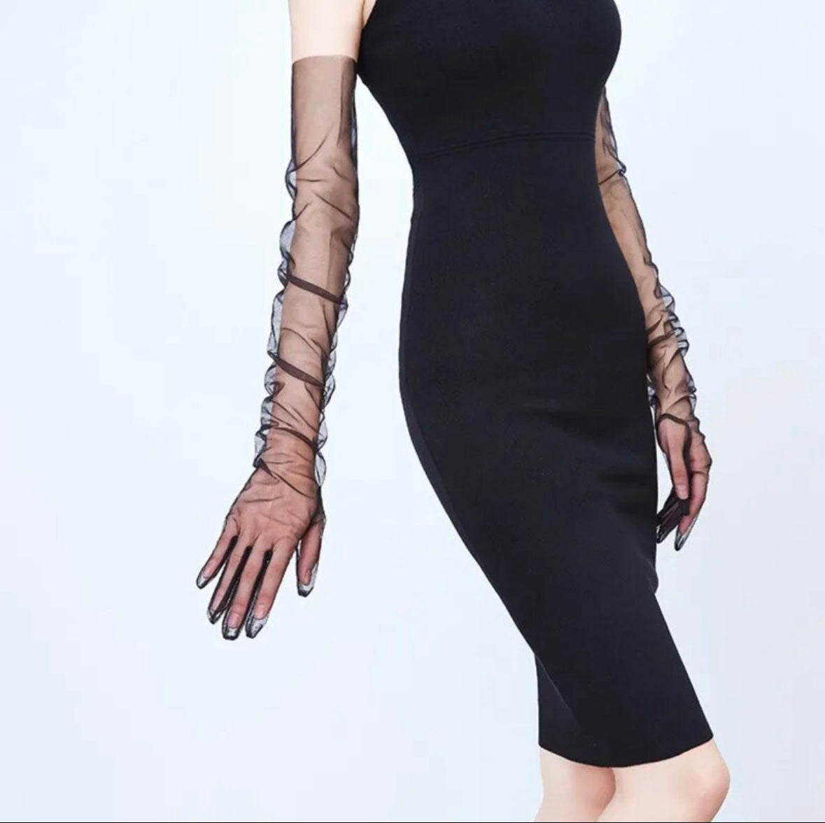 amoreze-vinoir-tulle-enigma-mesh-handschuhe-weinrot image 5