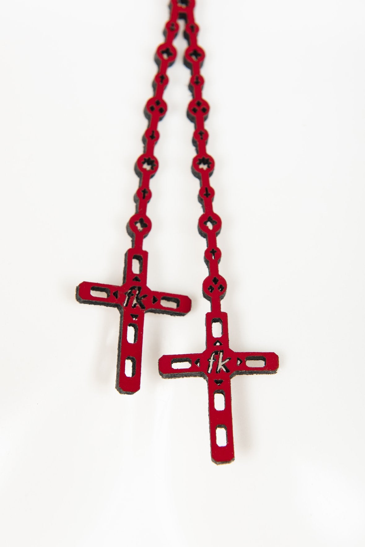 fr-ulein-kink-rosso-rosary-choker-rot-patentleder image 3