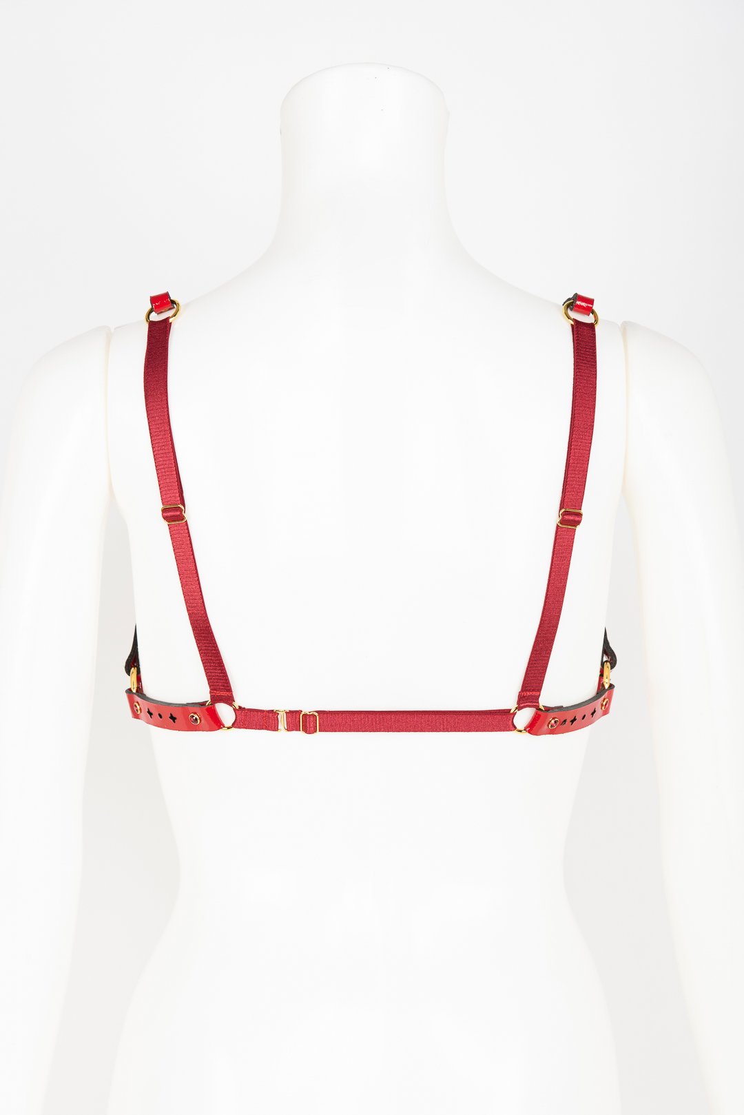 fr-ulein-kink-harnesses-rosso-cage-harness-bh-rot-kristall image 6
