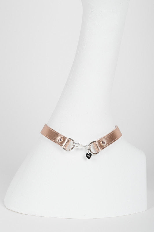 fr-ulein-kink-lolita-silver-halsband-leder-ros-gold-kristall image 4