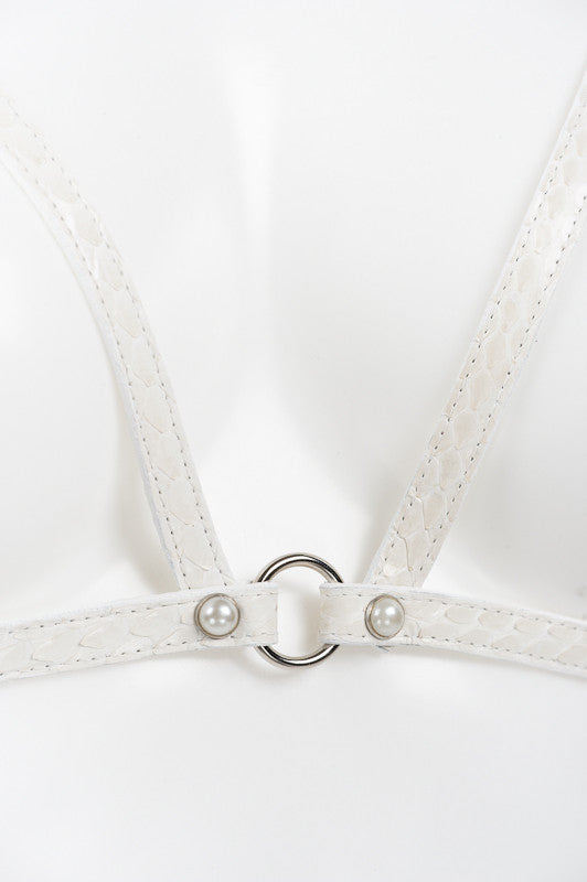 fr-ulein-kink-ivory-harness-cage-bh-elfenbein-python-leder image 2
