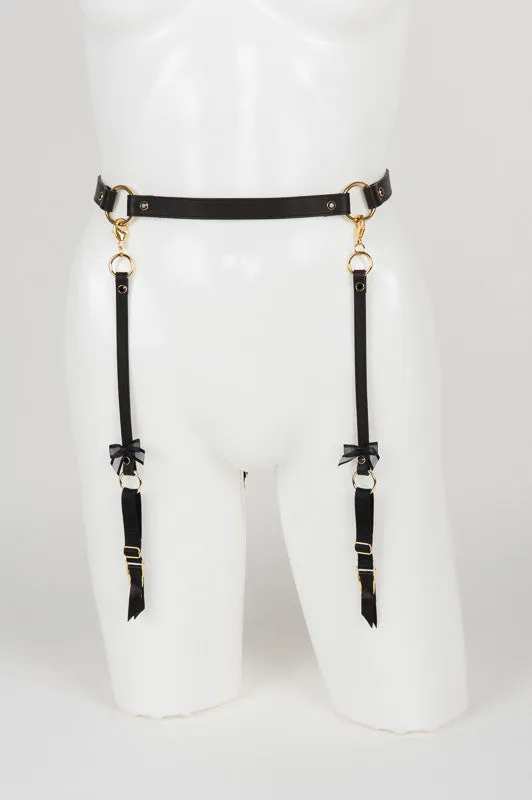 fr-ulein-kink-onyx-strapsg-rtel-leder-schwarz-swarovski image 1