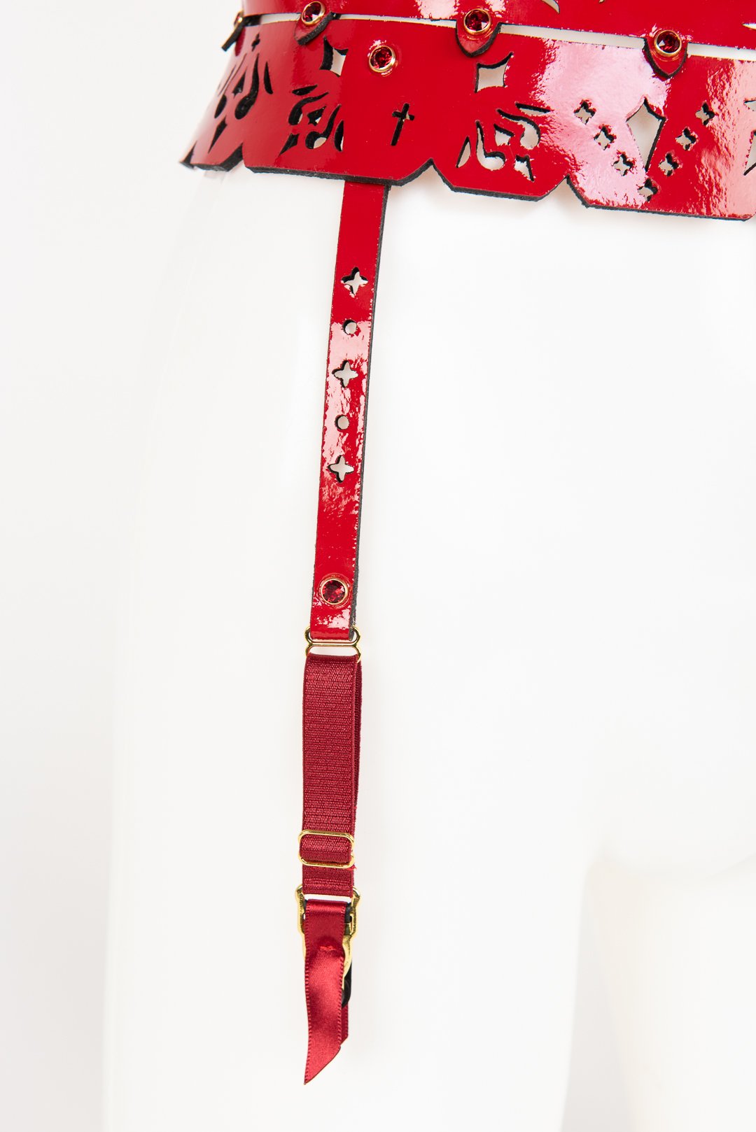 fr-ulein-kink-rosso-skinny-garter-strapsg-rtel-rot-s-m image 3