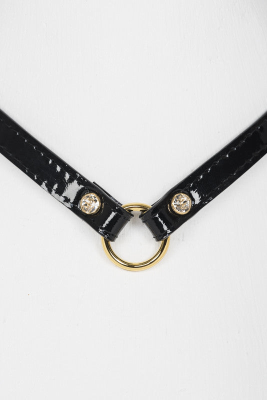 fr-ulein-kink-ritsy-skinny-collar-halsband-schwarz image 1