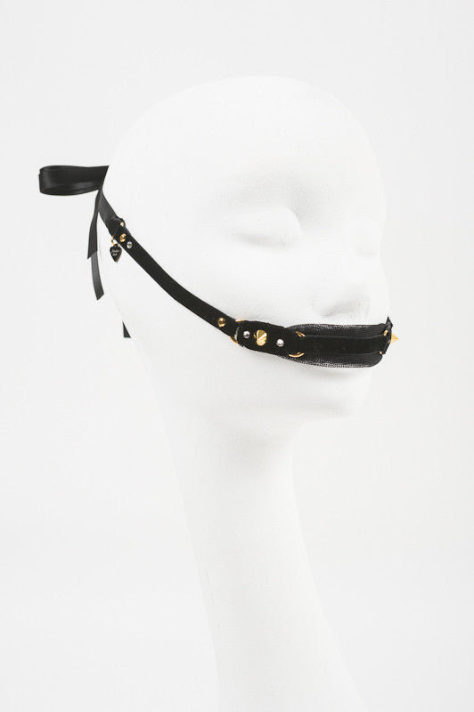 fr-ulein-kink-crystal-gag-t-ll-schwarz-kristall-one-size image 1