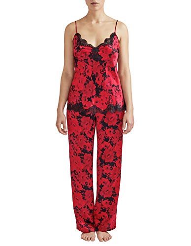 aubade-toi-mon-amour-pyjamahose-seidensatin-rot-gr-44 image 8
