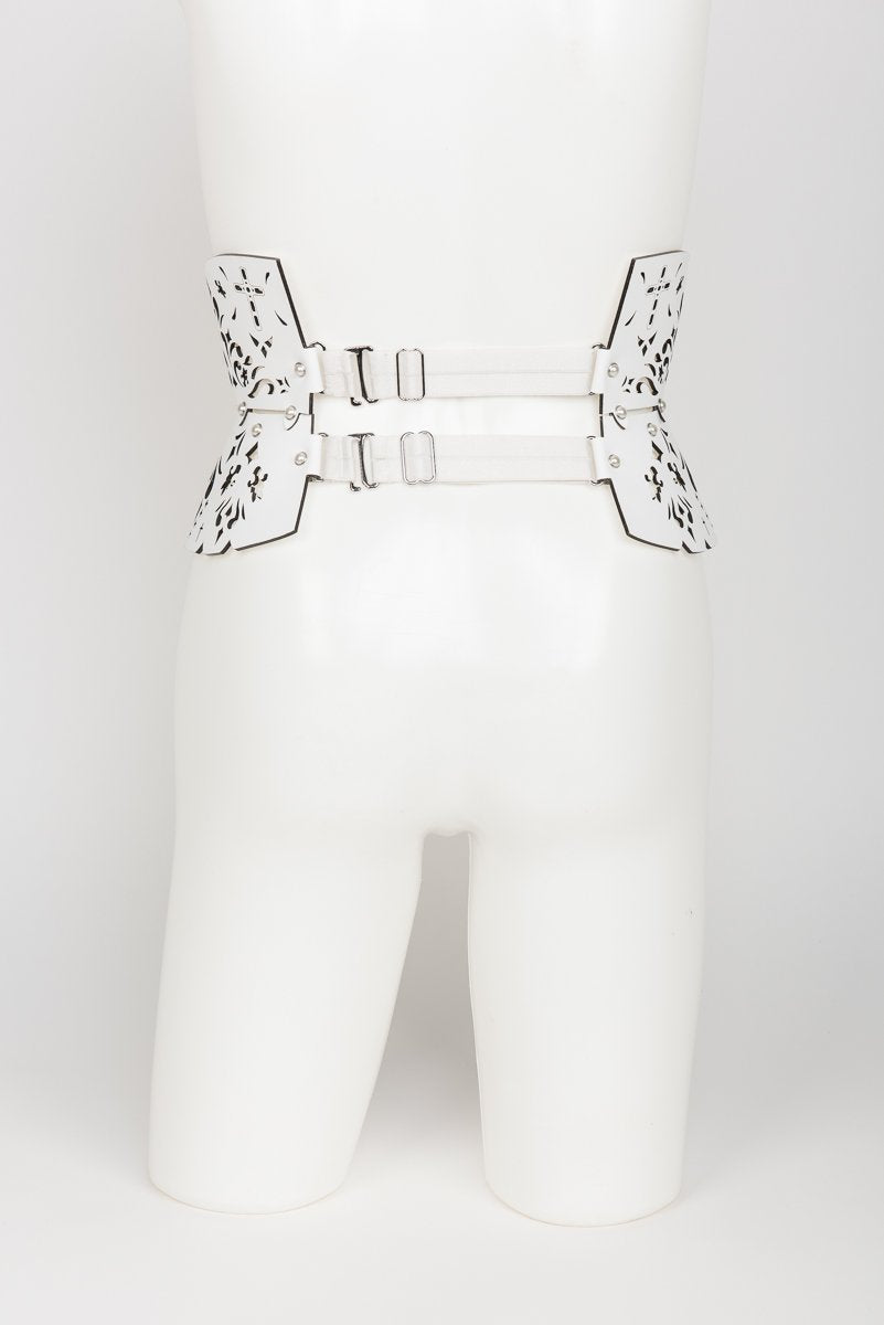 fr-ulein-kink-bianco-tailleng-rtel-lack-wei-perlen-s-m image 6