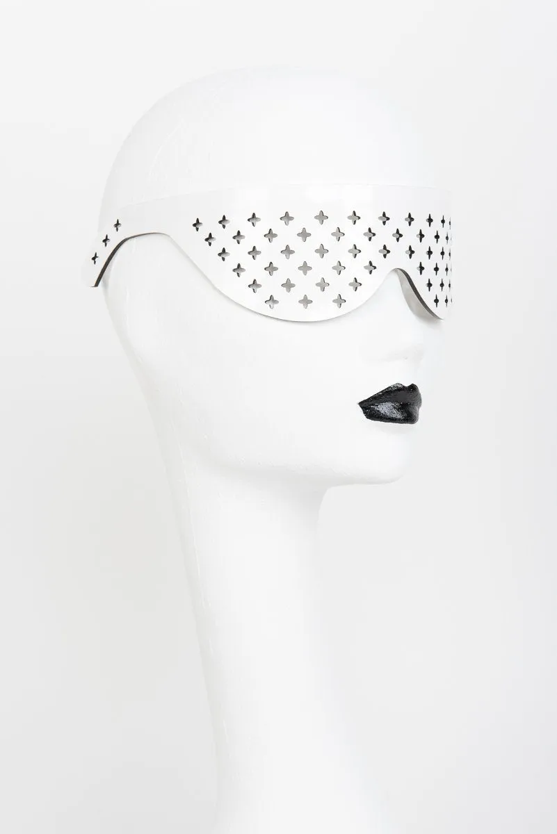 fr-ulein-kink-bianco-confessional-augenmaske-wei-lackleder image 1