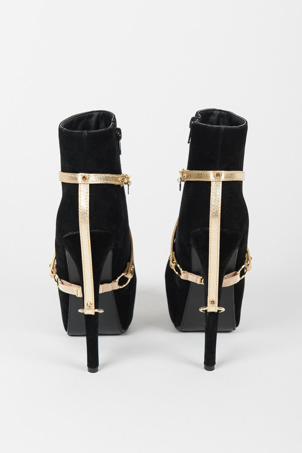 fr-ulein-kink-champagne-heel-cuffs-fu-fesseln-gold-swarovski image 3