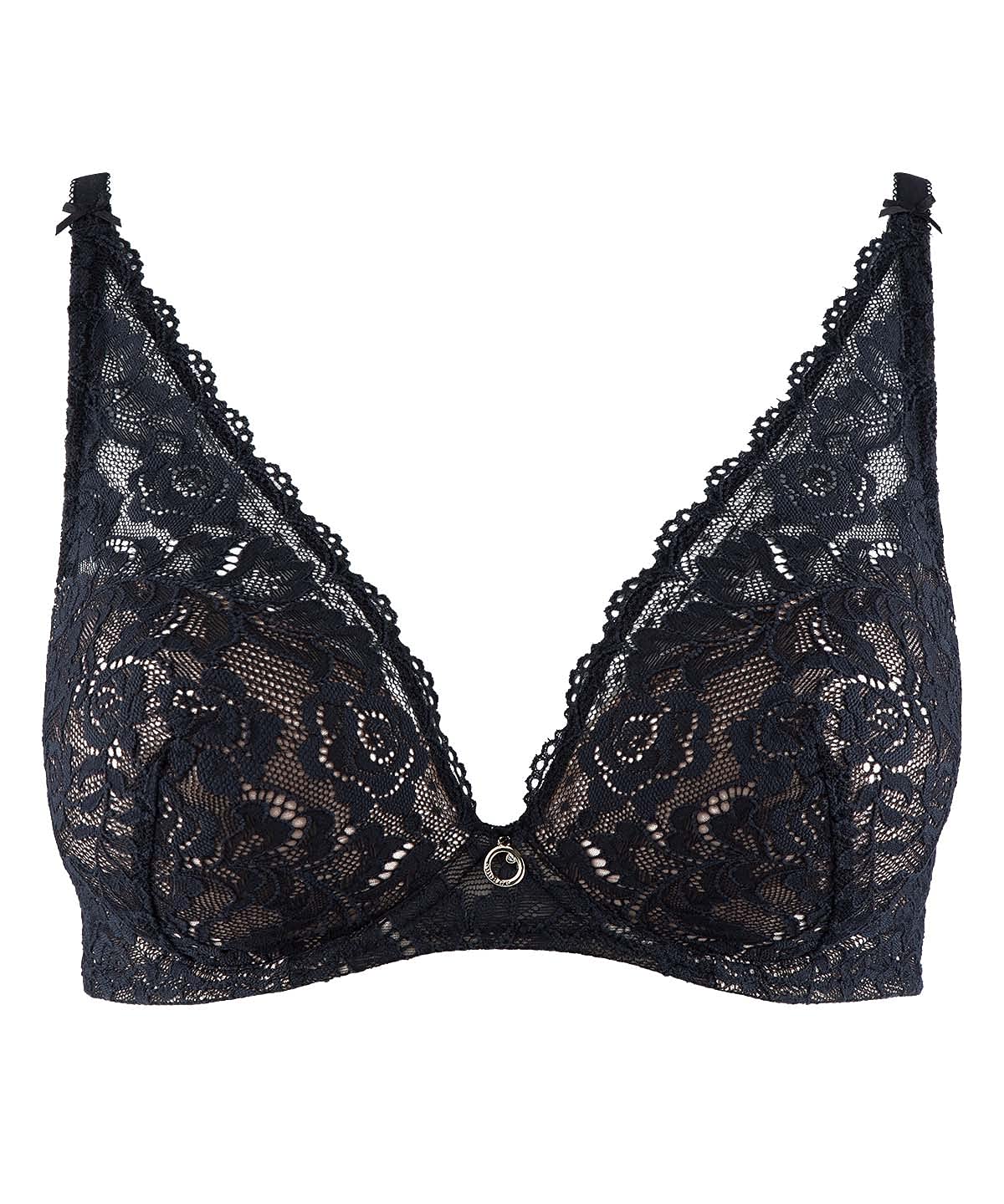 aubade-rosessence-plunge-bh-push-up-schalen-schwarz image 4