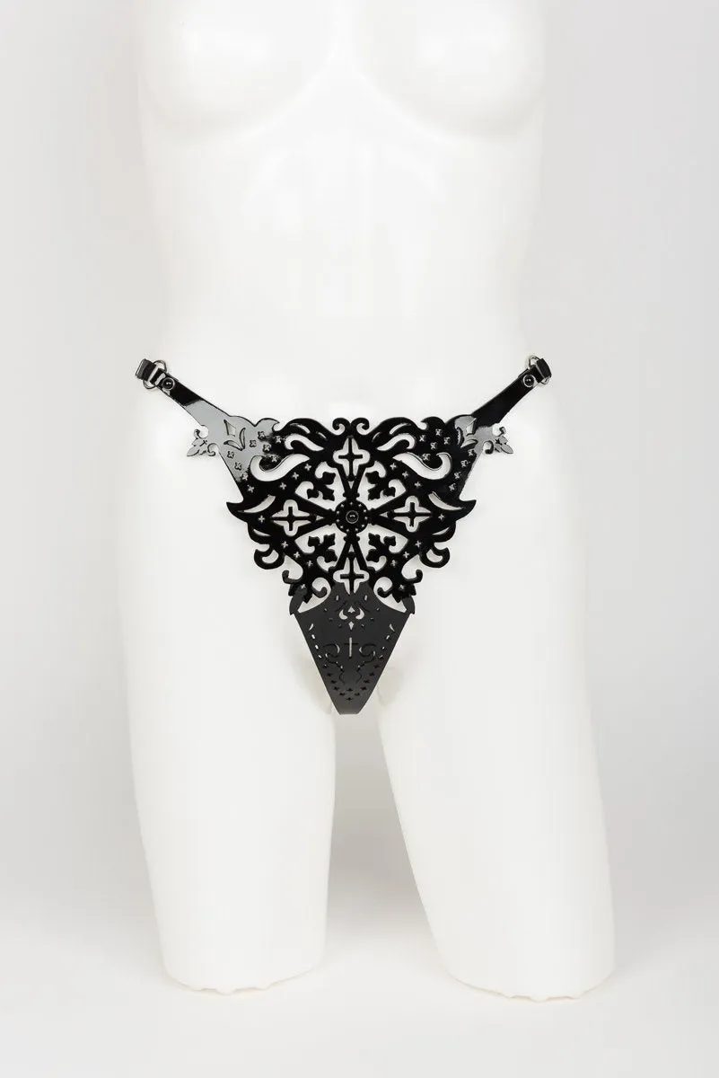 fraulein-kink-lingerie-custom-male-nero-string-tanga-s-m-schwarz image 1