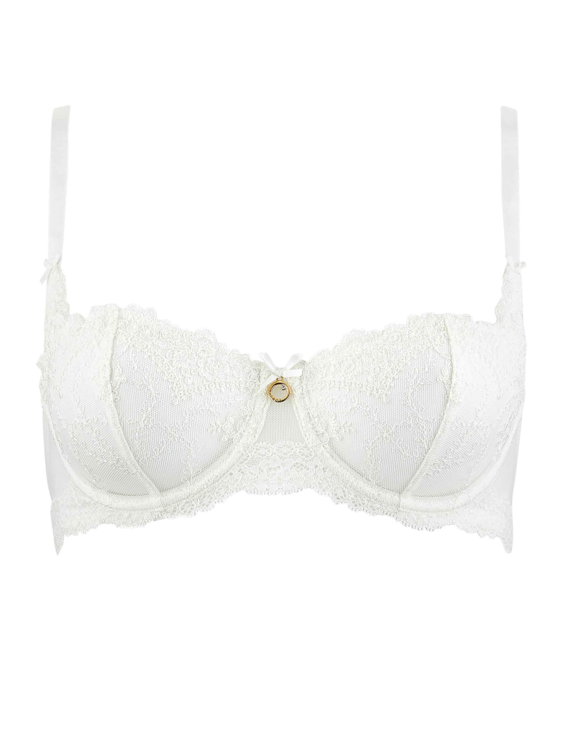 aubade-belle-d-ispahan-demi-halbschalen-bh-spitze-stickerei image 1