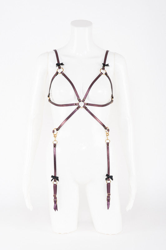fr-ulein-kink-violet-playsuit-lila-leder-einheitsgr-e image 1