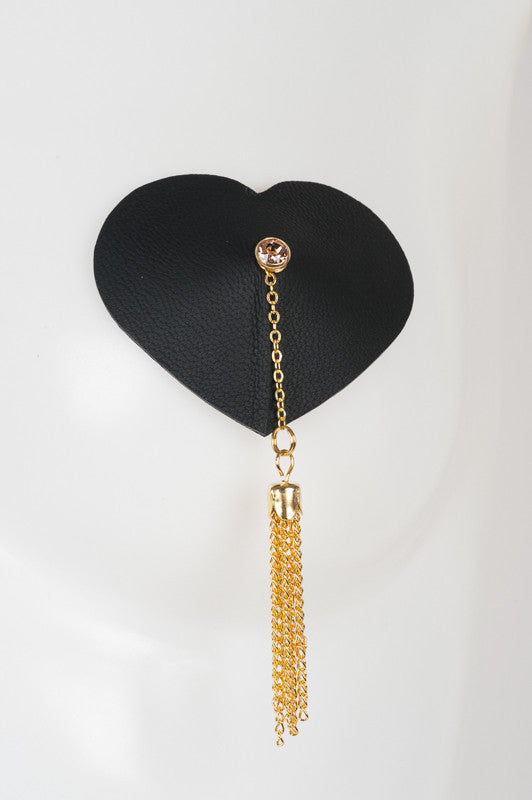 fr-ulein-kink-ch-rie-heart-chain-pasties-nippel-schwarz image 2