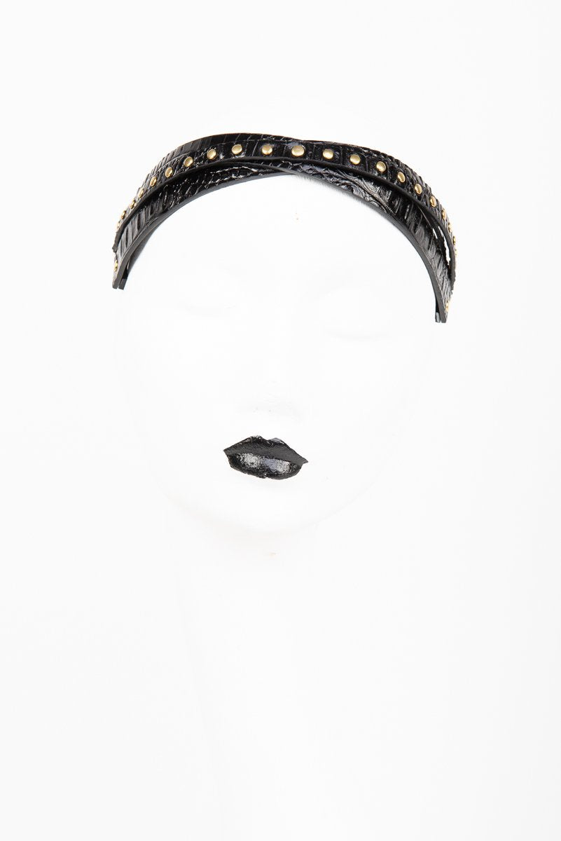 fr-ulein-kink-crocco-turban-kopfbedeckung-kroko-schwarz image 3