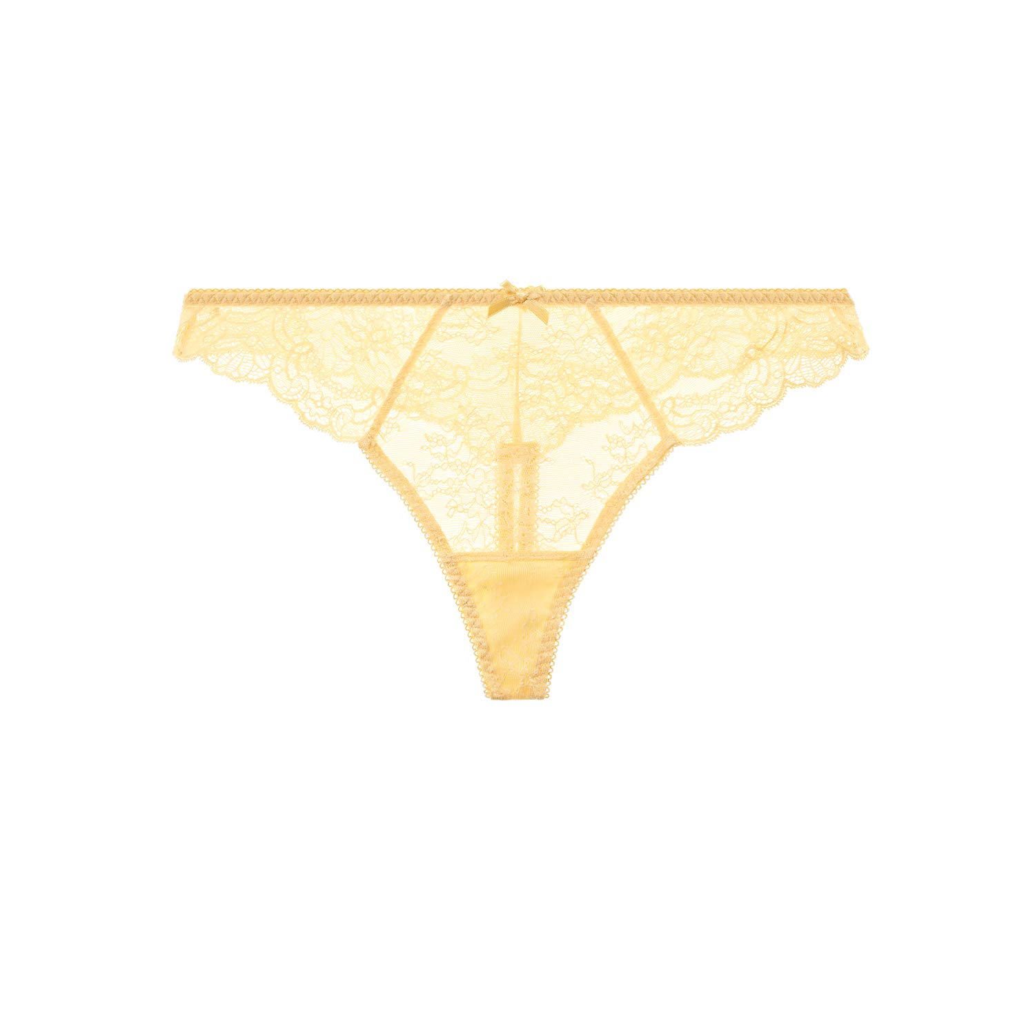 aubade-danse-des-sens-string-thong-schwarz-38-baumwolle image 7