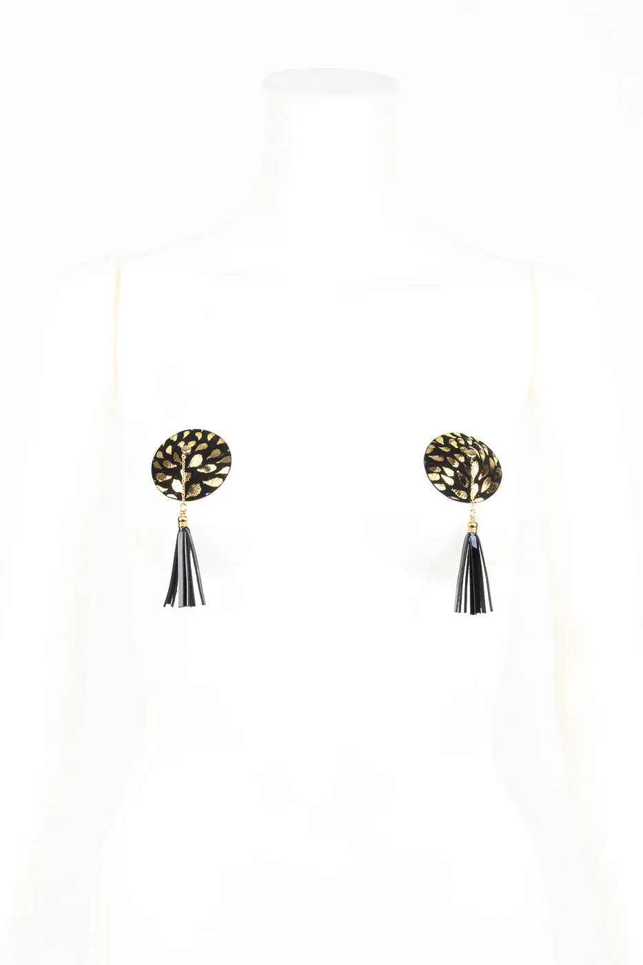 fr-ulein-kink-pasties-deluxe-tassel-nippelcover-gold image 1