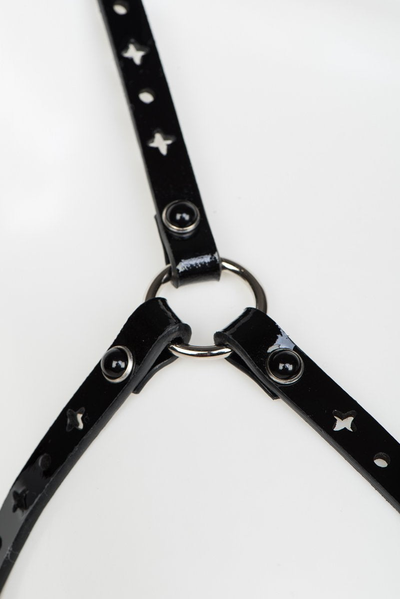 fr-ulein-kink-nero-cage-harness-bh-lackleder image 6