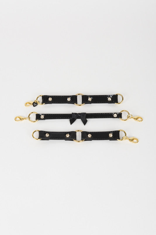 fr-ulein-kink-ritsy-handfesseln-schwarz-bronze-leder image 3