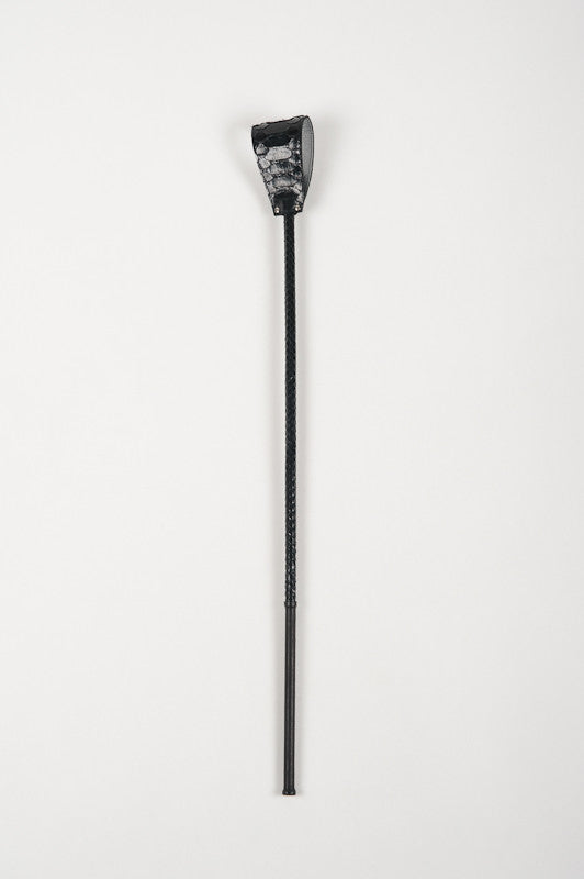 fr-ulein-kink-luxe-silver-crop-gerte-python-silber image 3