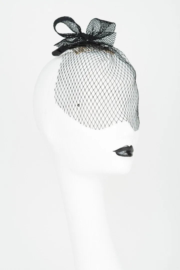 fr-ulein-kink-french-veil-fascinator-schleier-schwarz-t-ll image 1