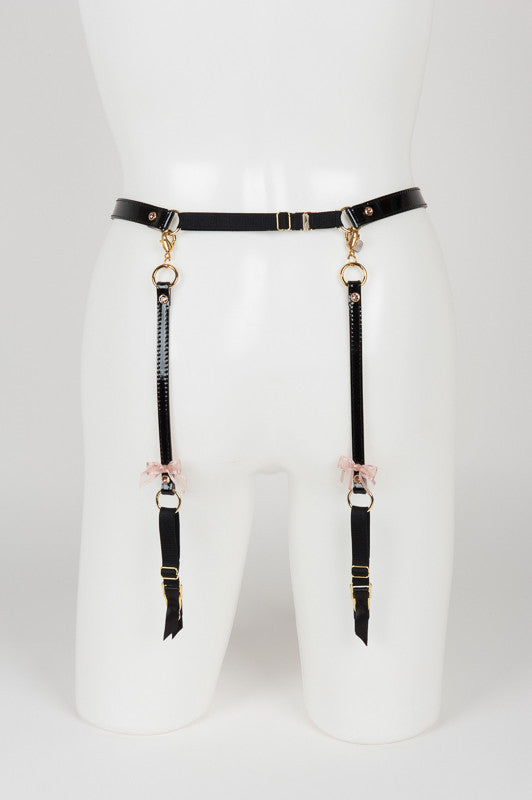 fr-ulein-kink-n-nette-strapsg-rtel-leder-schwarz-ros-gold image 5