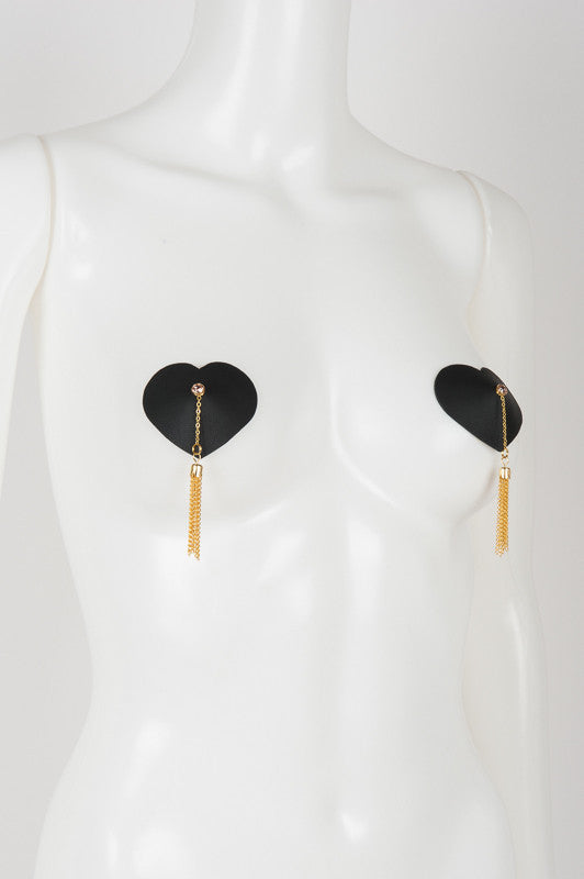 fr-ulein-kink-ch-rie-heart-chain-pasties-nippel-schwarz image 3